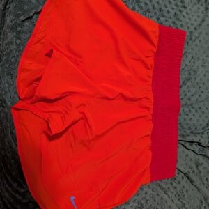 Nike Red Athletic Shorts